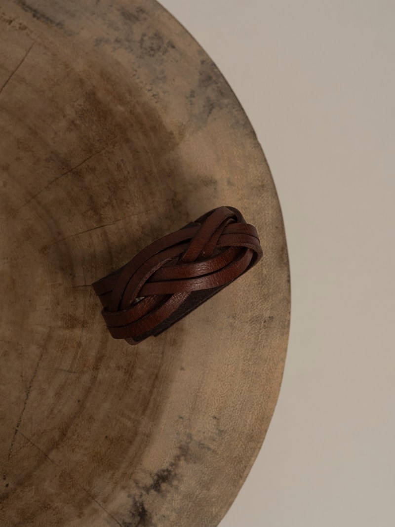 ESPIGA brazalete chocolate