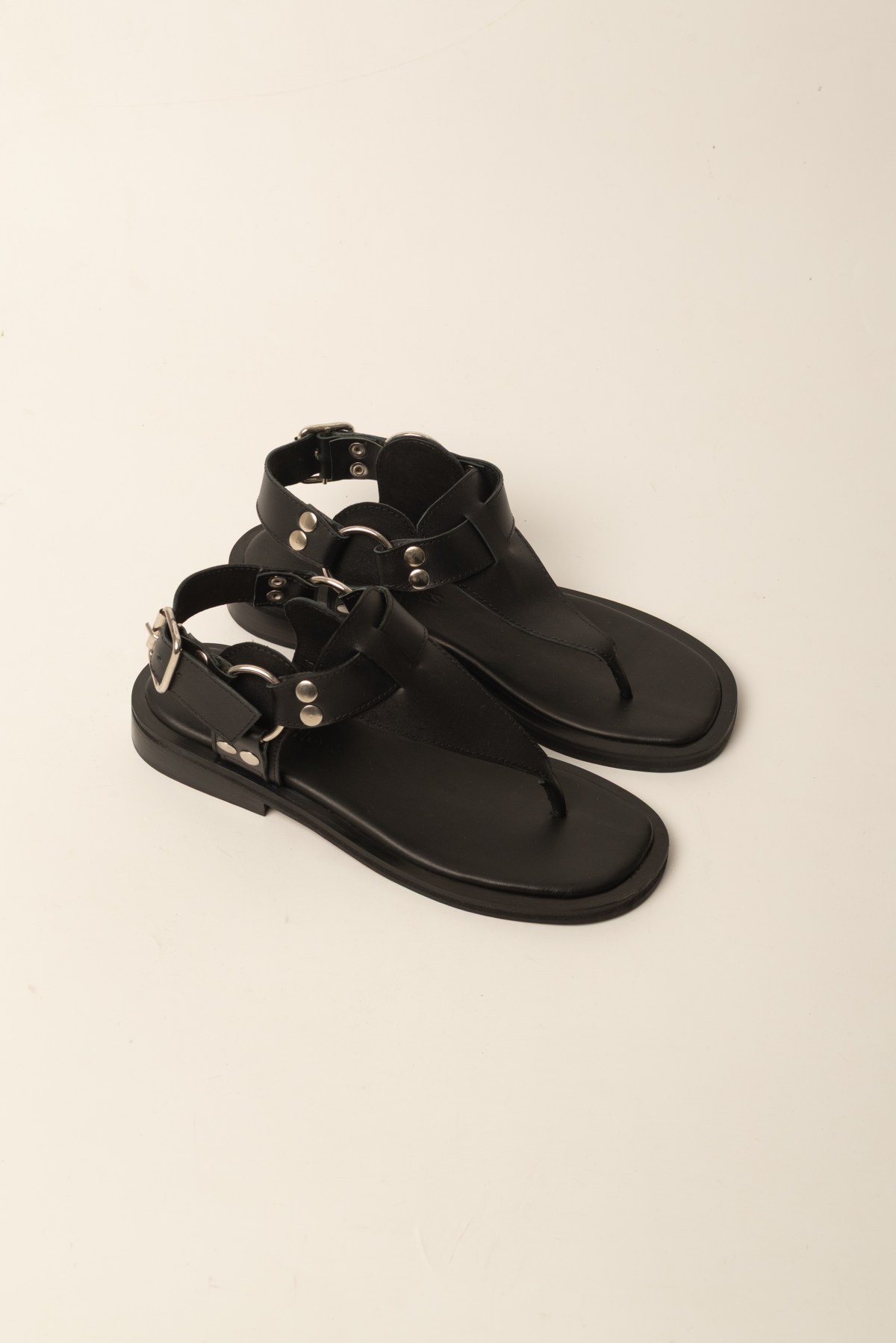 Sandalia CHIARA negro de cuero vacuno, foto 5 – COCÓSHOES