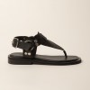Sandalia CHIARA negro de cuero vacuno – COCÓSHOES