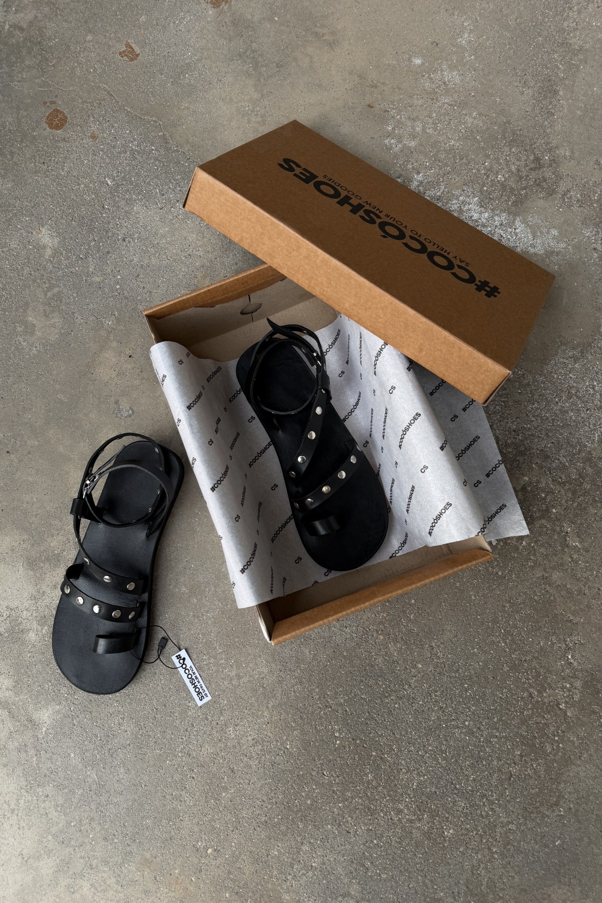 Sandalia AMELIE negro