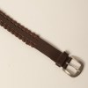 Cinto ALBA choco de cuero vacuno, foto 2 – COCÓSHOES
