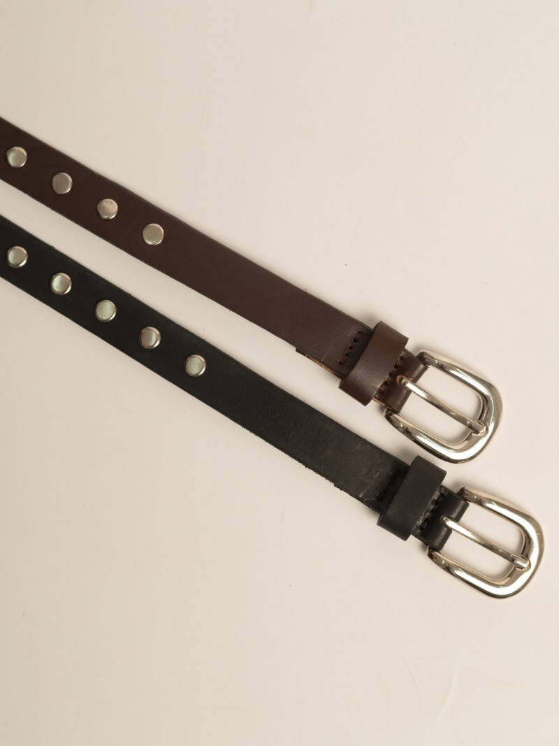 Cinto MIA chocolate de cuero vacuno – COCÓSHOES