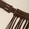 Cinto KENDALL choco de cuero vacuno, foto 2 – COCÓSHOES
