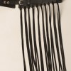 Cinto KENDALL negro de cuero vacuno, foto 2 – COCÓSHOES